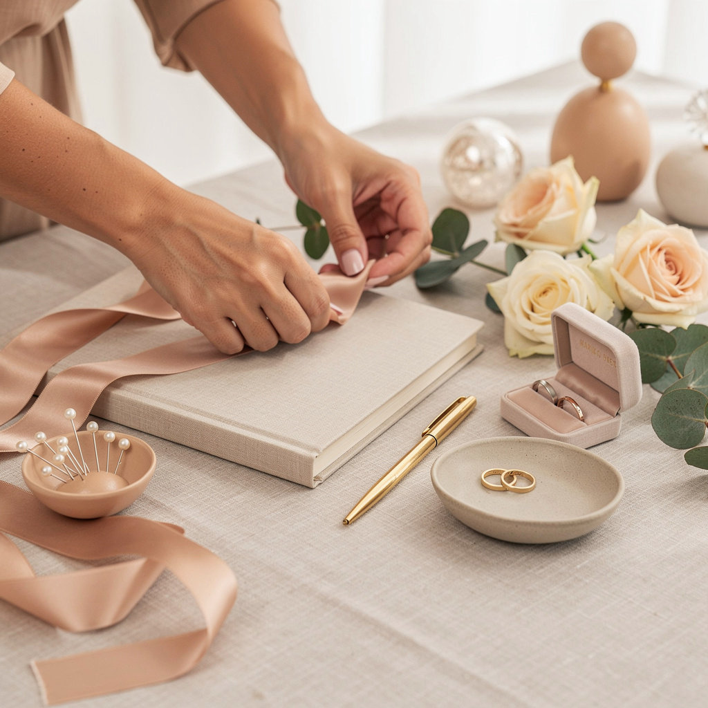 Nariko's Nest Weddings team coordinating a beautiful San Diego wedding event planning service